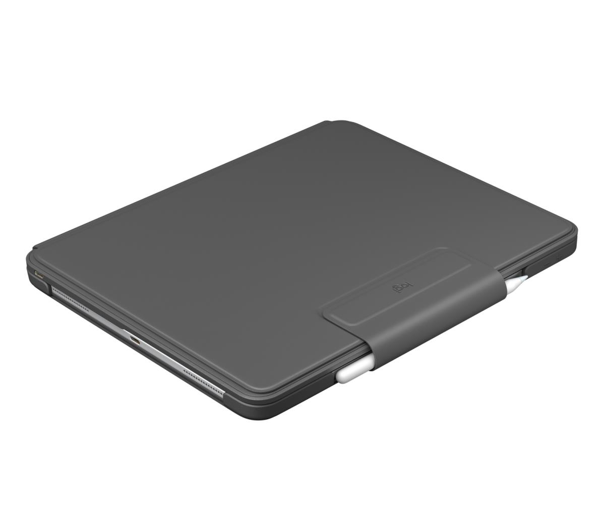 Slim Folio Pro For iPad Pro 12.9-in (3rd And 4th Gen) - Graphite - Qwertz Suisse