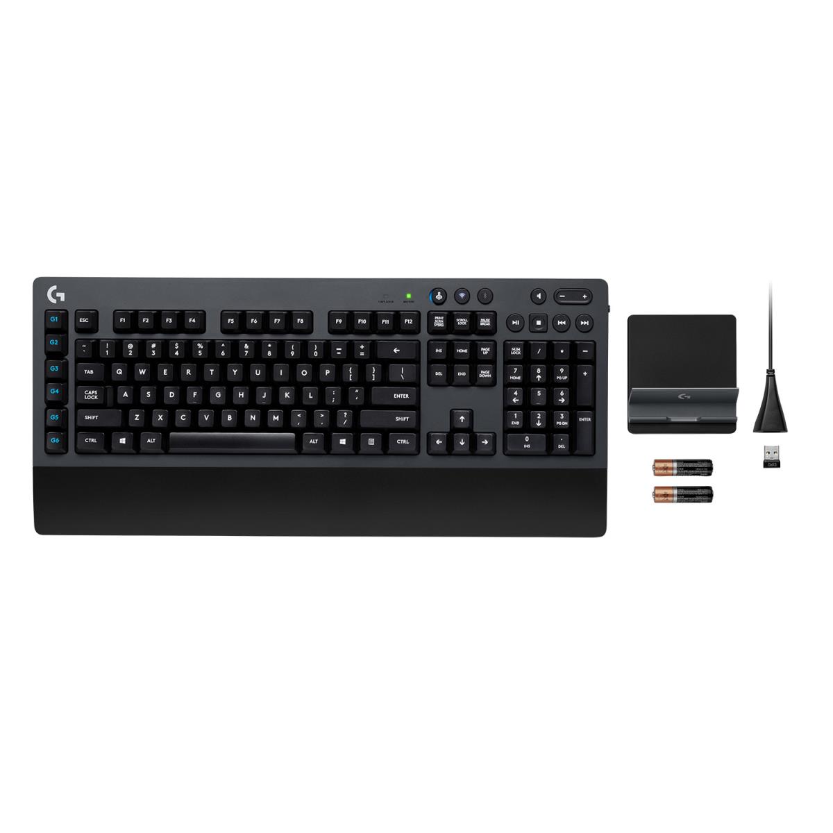G613 Wireless Mechanical Gaming Keyboard - Dark Grey -  Central Azerty French