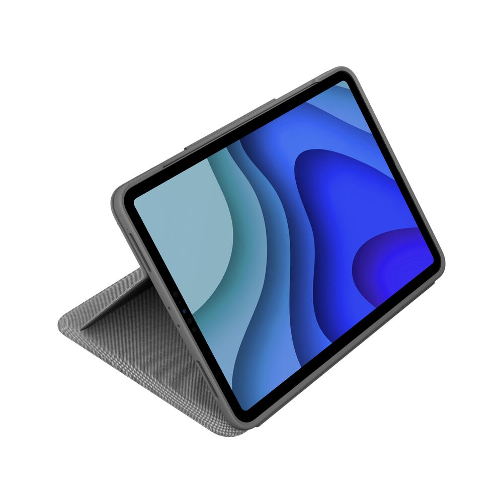 Folio Touch Backlit Keyboard Case With Trackpad Graphite For iPad Pro 11-in (1st & 2nd Gen) Suisse Qwertz