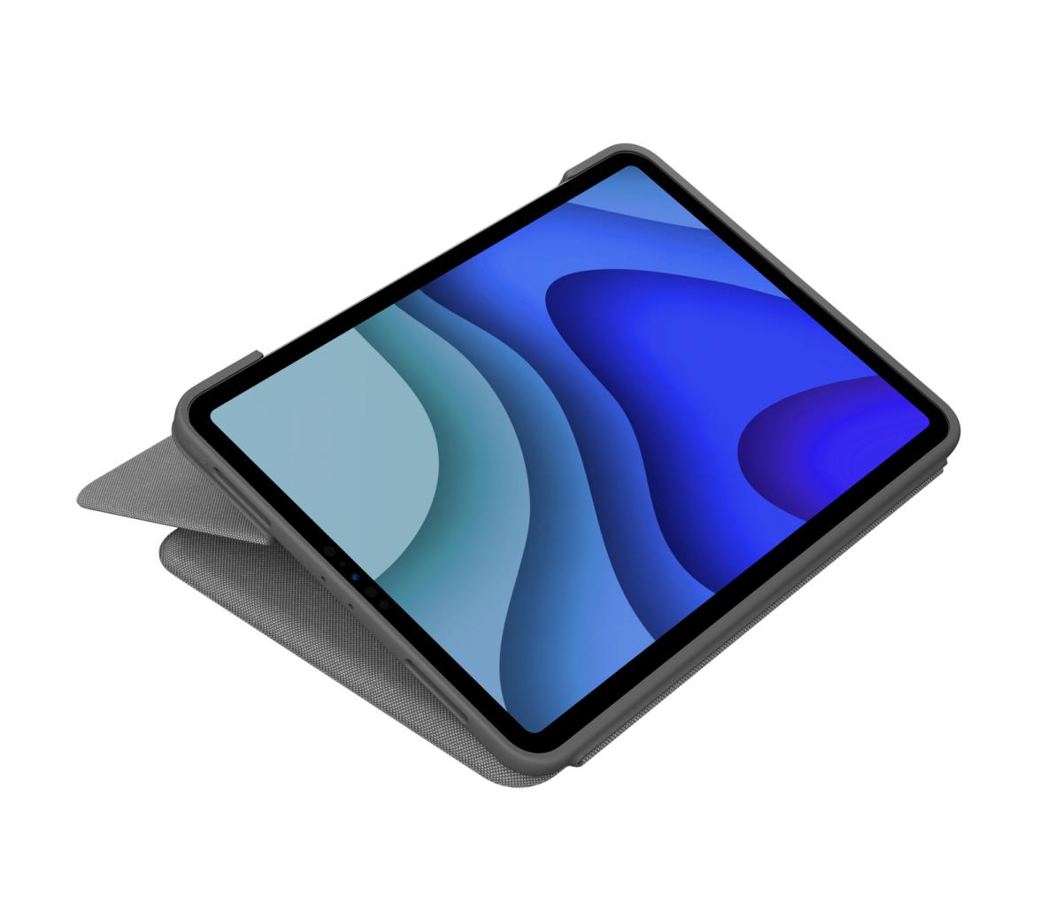 Folio Touch Backlit Keyboard Case With Trackpad Graphite For iPad Pro 11-in (1st & 2nd Gen) Azerty French