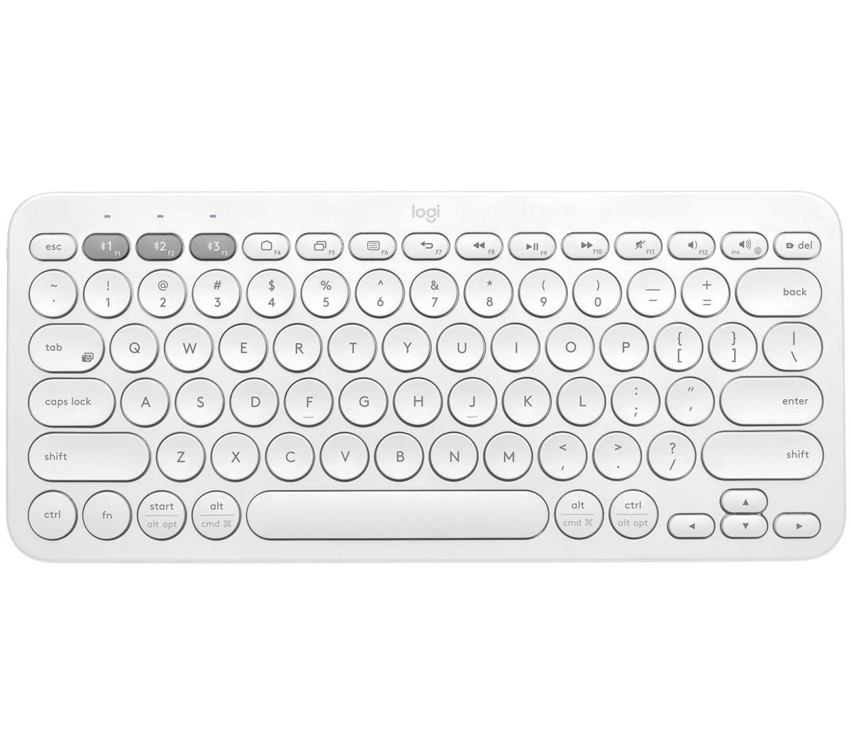 K380 Multi-device Bluetooth Keyboard White - Qwertz Swiss