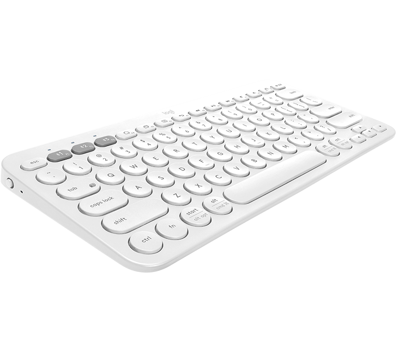 K380 Multi-device Bluetooth Keyboard - White - Qwerty Us/int'l