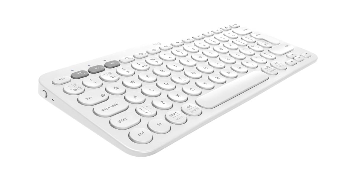 K380 Multi-device Bluetooth Keyboard - White - Qwerty Us/int'l