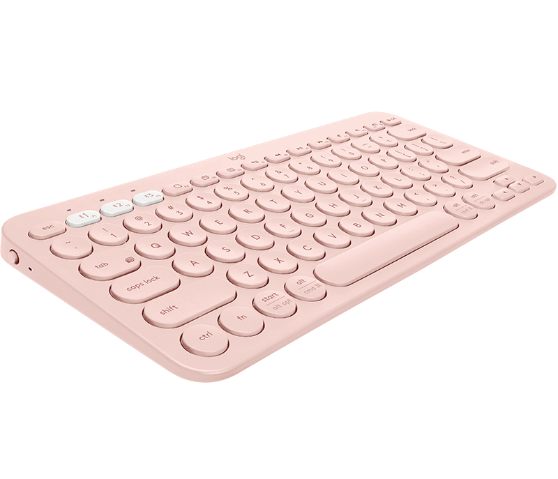 K380 Multi-device Bluetooth Keyboard - Azerty French Rose