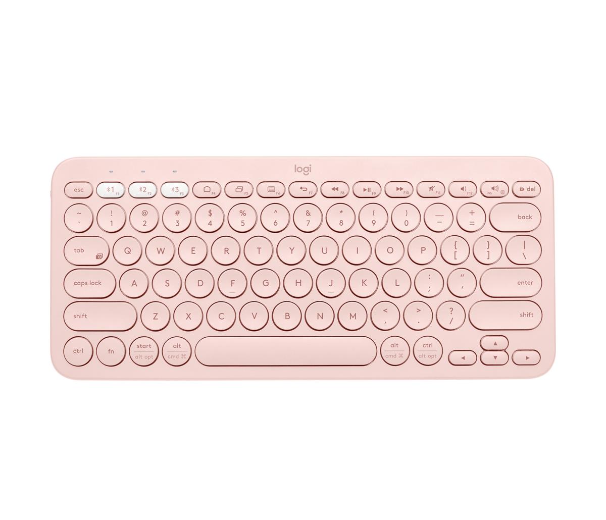 K380 Multi-device Bluetooth Keyboard - Rose - Qwerty Us/int'l