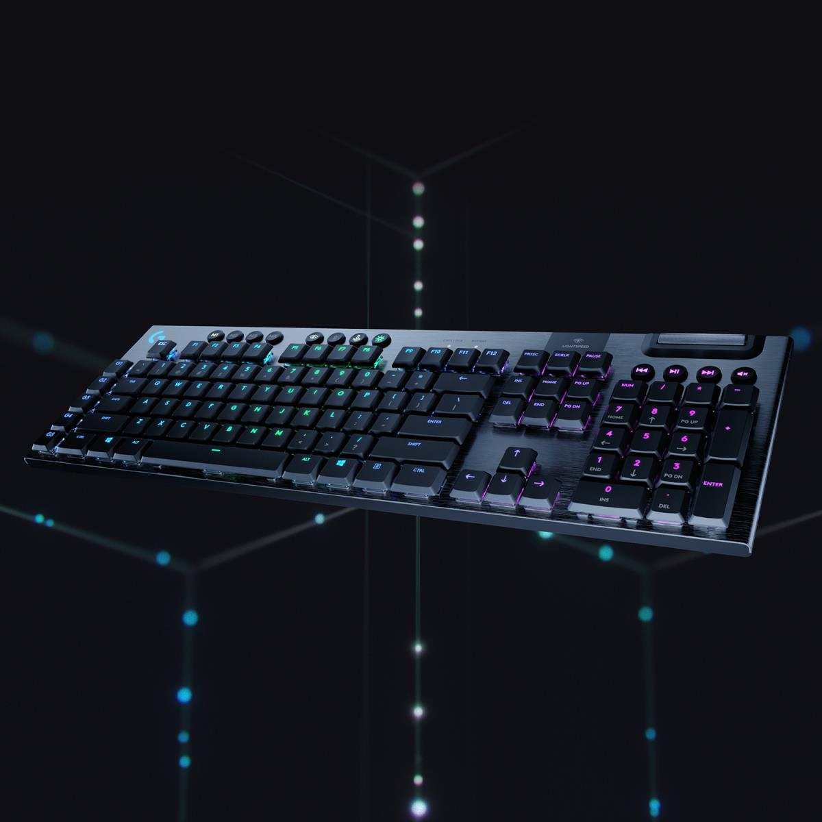 G915 Lightspeed Wireless RGB Mechanical Gaming Keyboard - Black - Qwertz Us