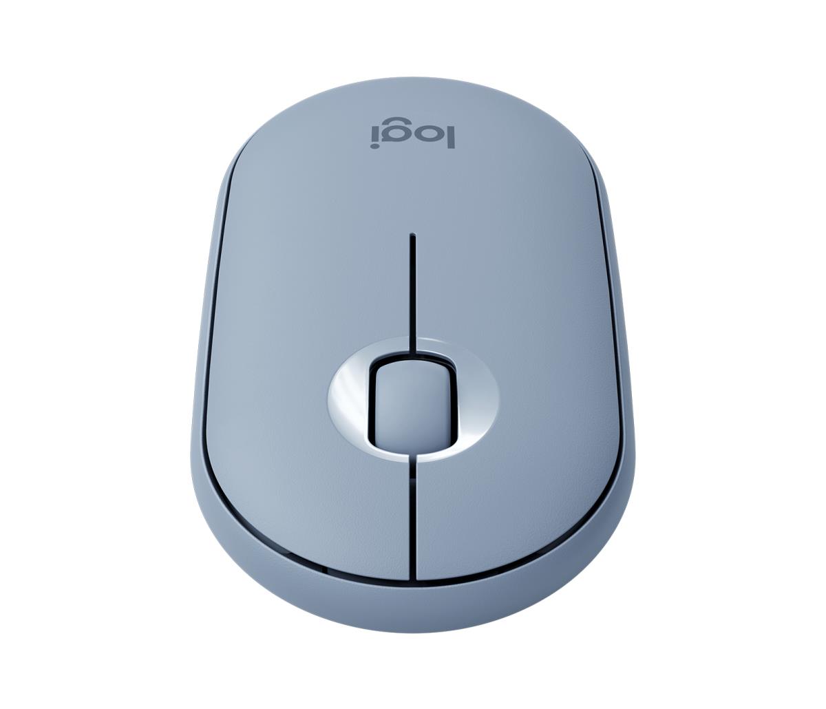 Pebble M350 Wireless Mouse Blue Grey