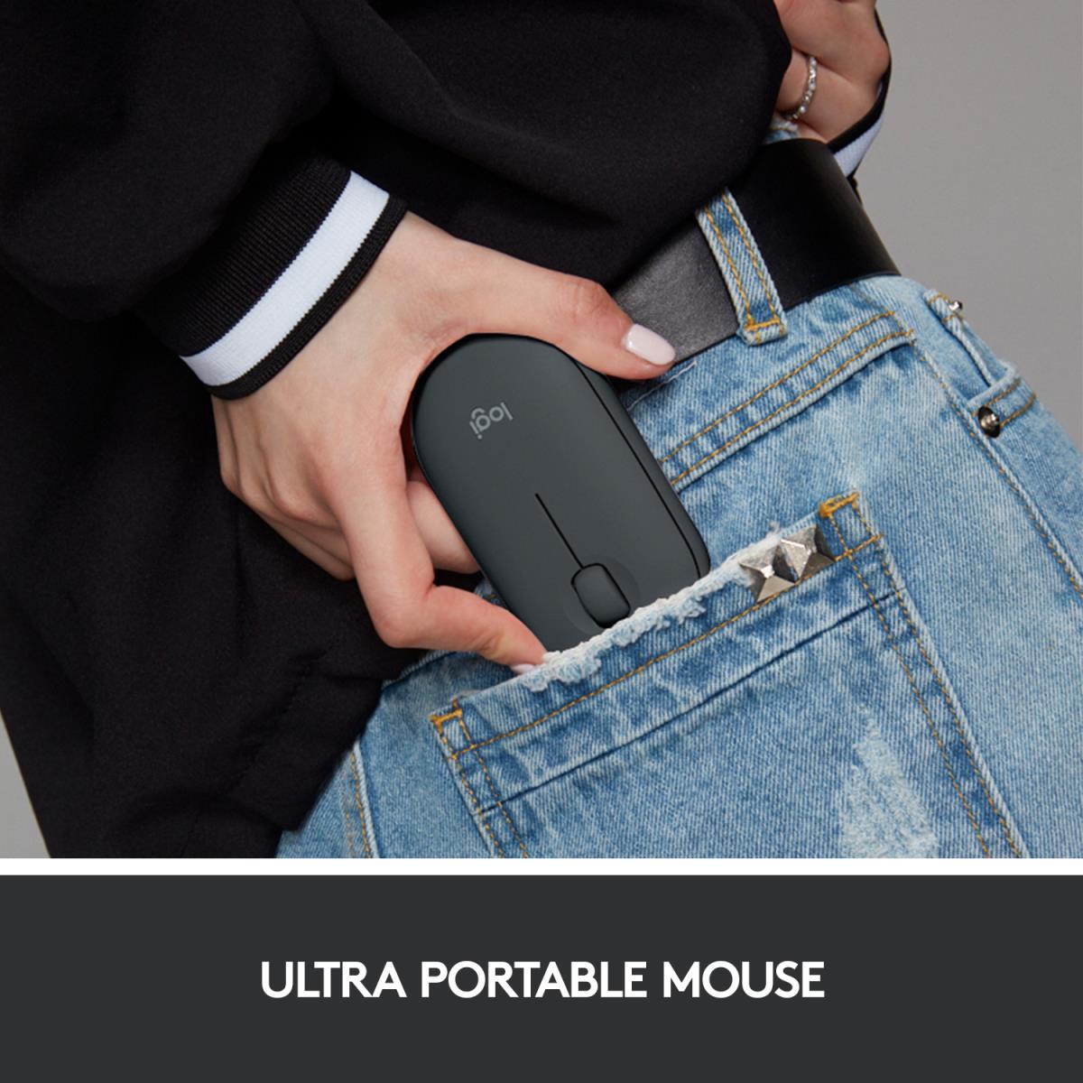 Pebble M350 Wireless Mouse - Graphite