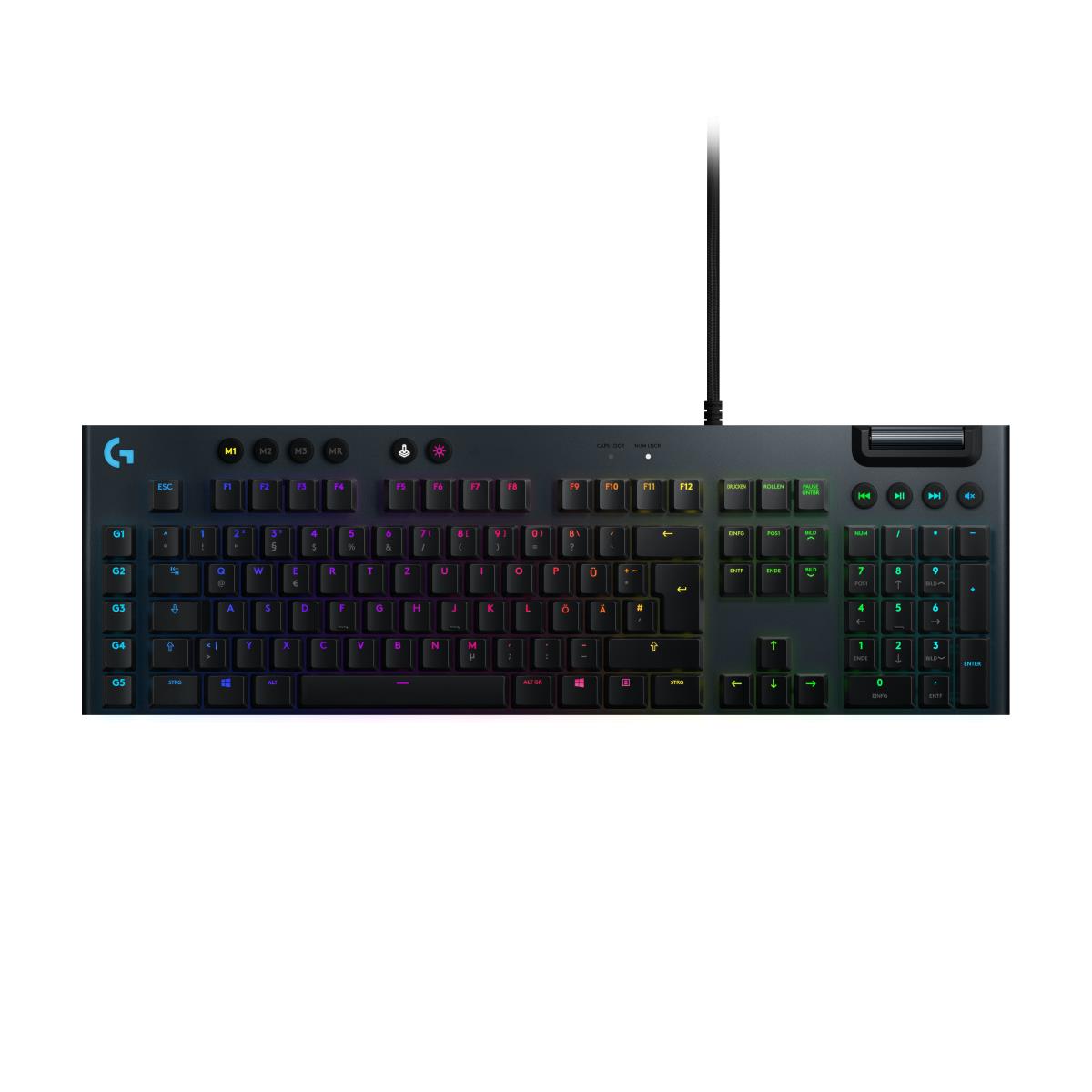 G815 Lightsync RGB Mechanical Gaming Keyboard Black - Qwertz Deutsch Linear