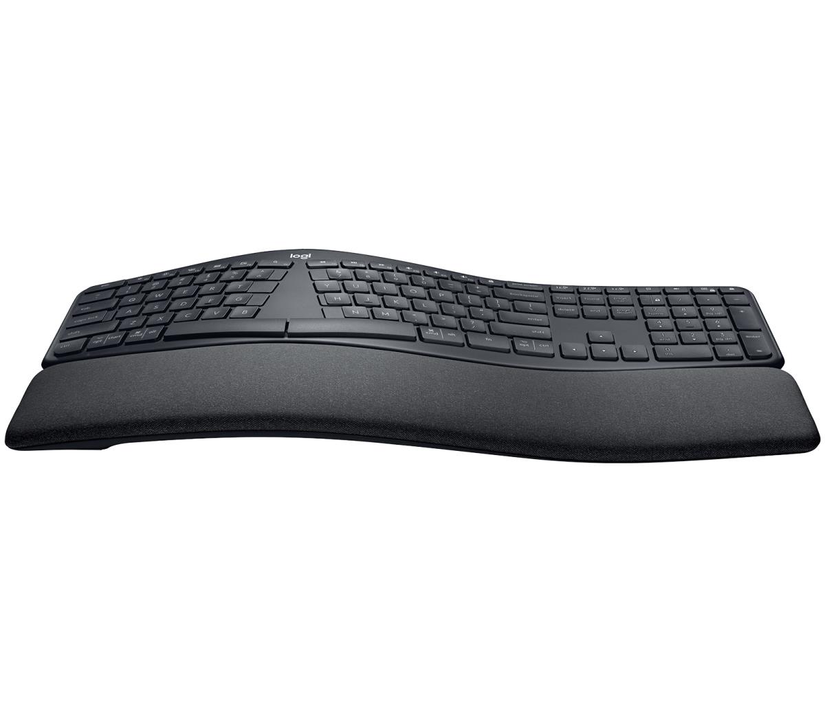 Ergo K860 Bluetooth Ergonomic Split Keyboard With Wrist Rest - Qwerty Ch Central