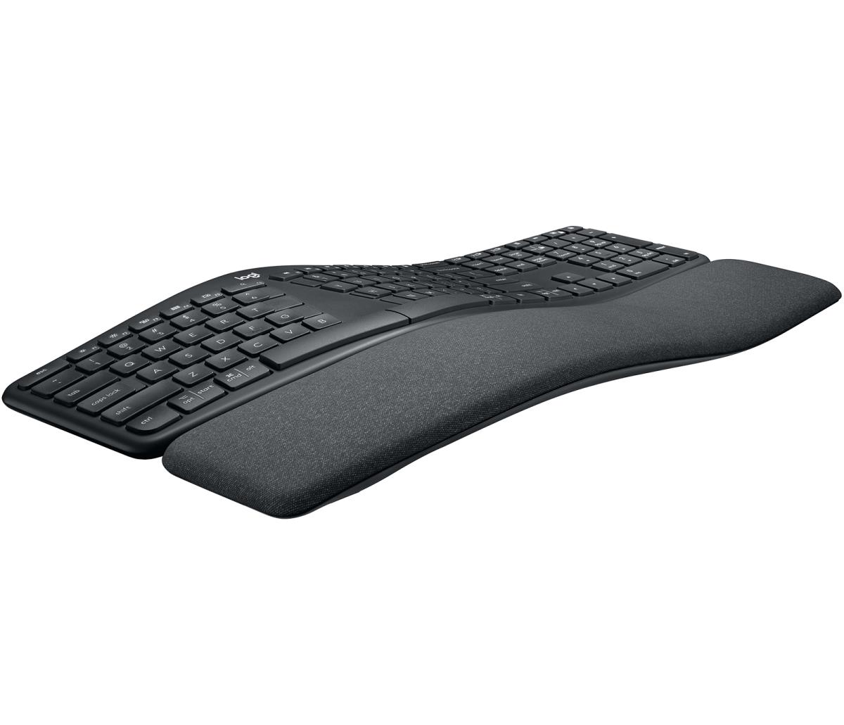 Ergo K860 Bluetooth Ergonomic Split Keyboard With Wrist Rest - Qwerty Ch Central