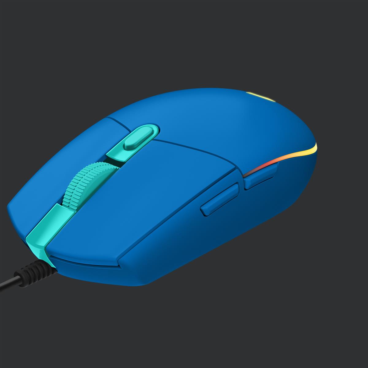 G203 Lightsync Gaming Mouse USB Blue