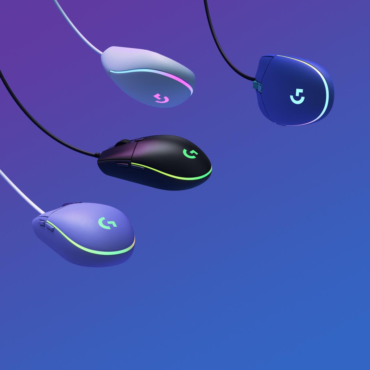 G203 Lightsync Gaming Mouse USB Blue