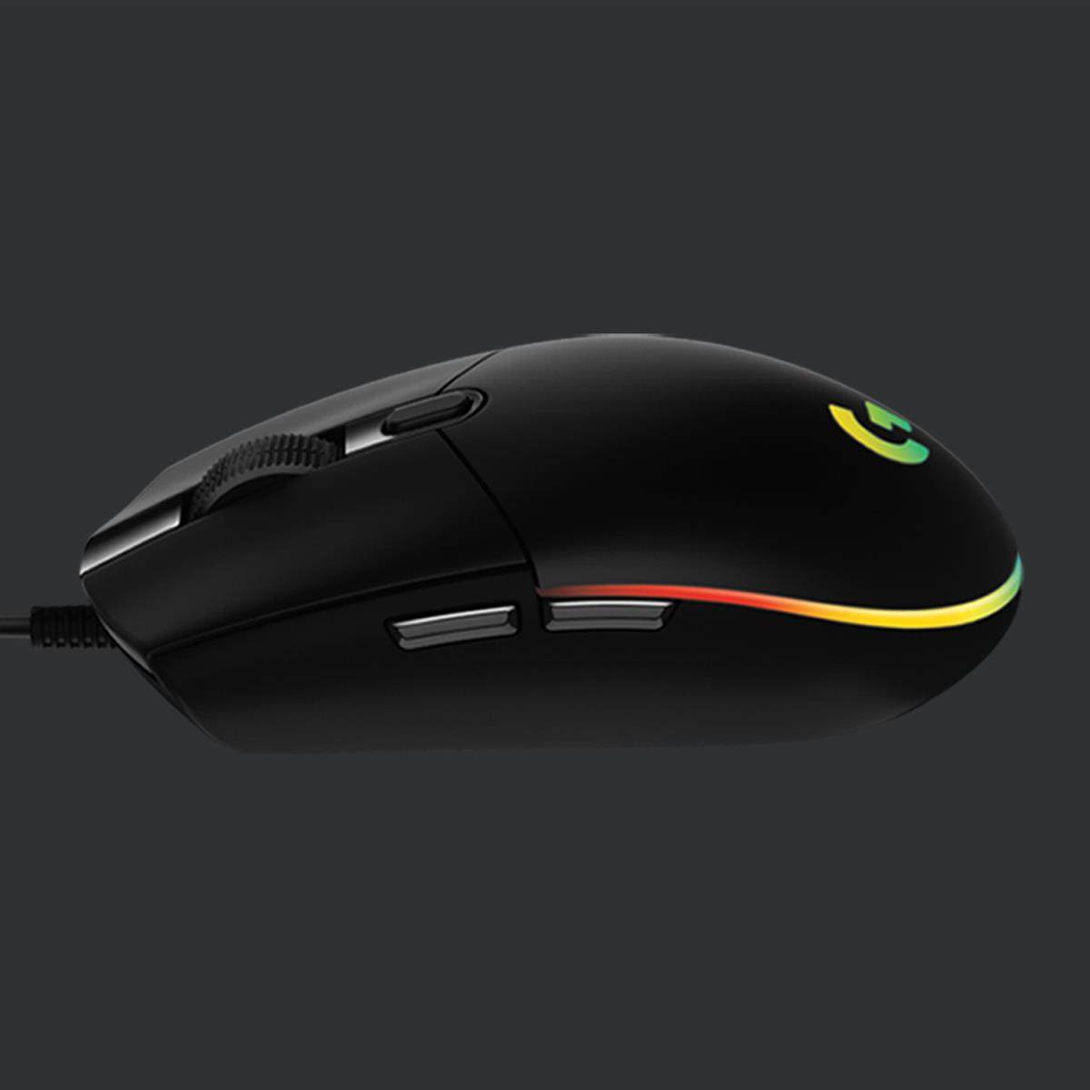 G203 Lightsync Gaming Mouse USB Black