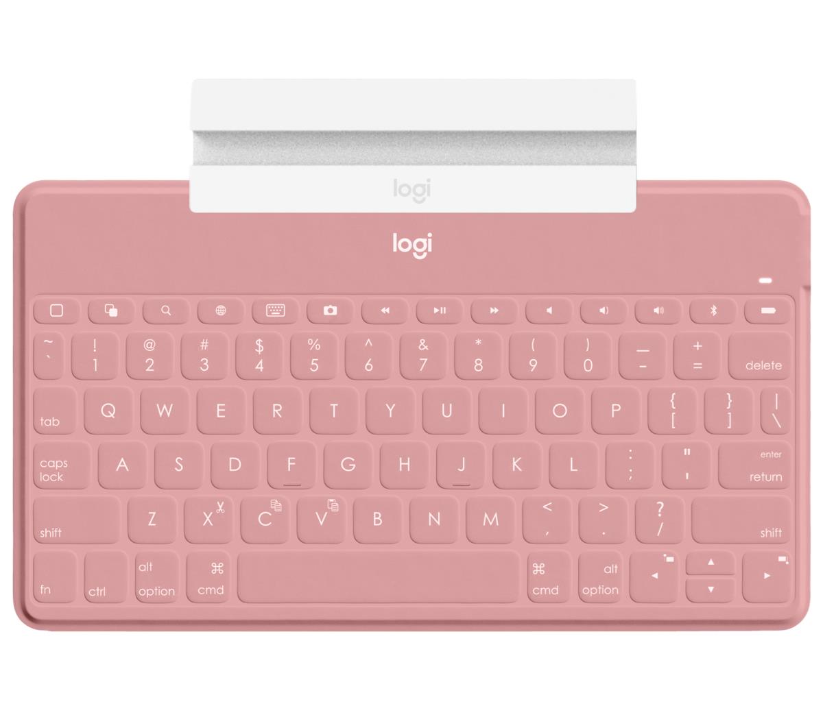 Keys-to-go Bluetooth Keyboard For Apple iPad/iPhone/TV - Blush Pink Qwerty IT