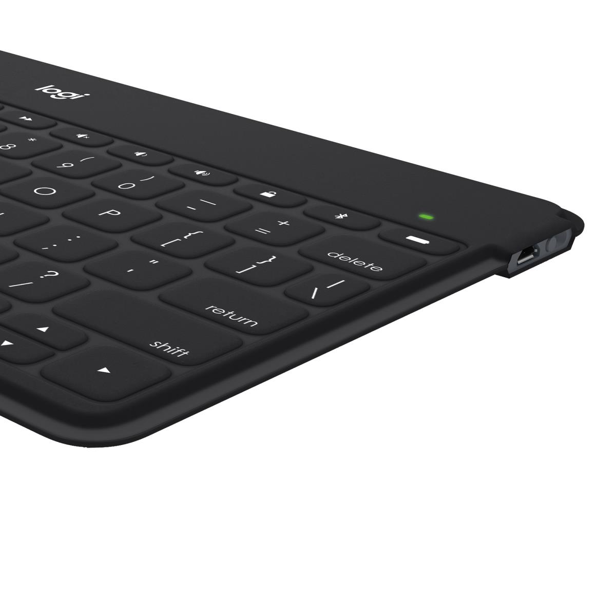 Keys-to-go Bluetooth Keyboard For Apple iPad/iPhone/tv - Classic Blue Qwertz Swiss