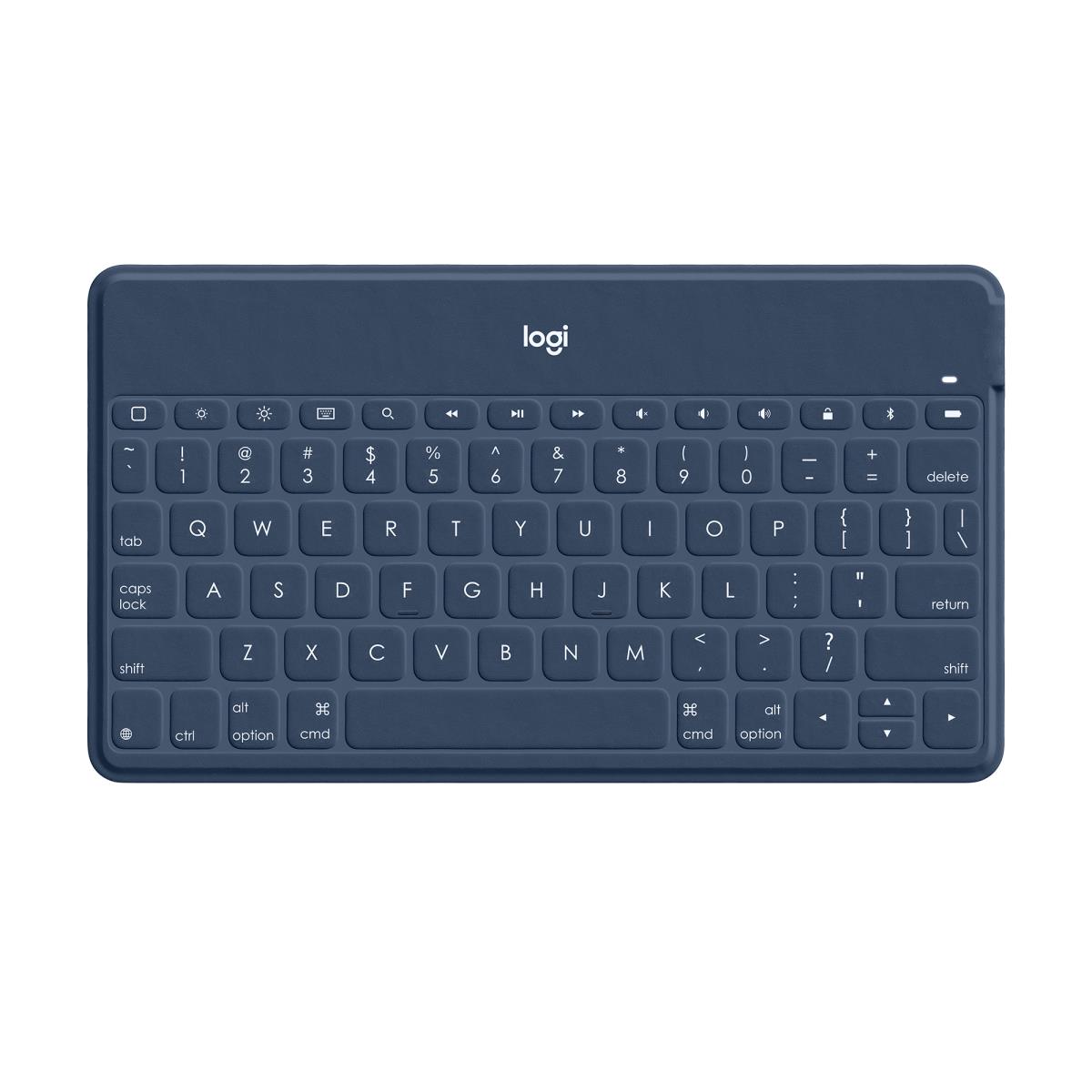 Keys-to-go Bluetooth Keyboard For Apple iPad/iPhone/TV - Classic Blue Qwerty Esp