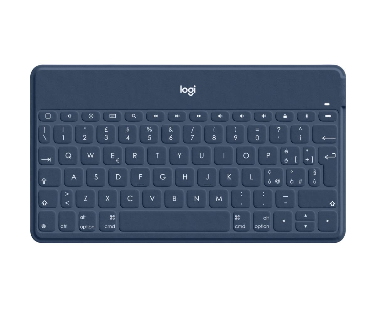 Keys-to-go Bluetooth Keyboard For Apple iPad/iPhone/TV - Classic Blue Qwerty IT