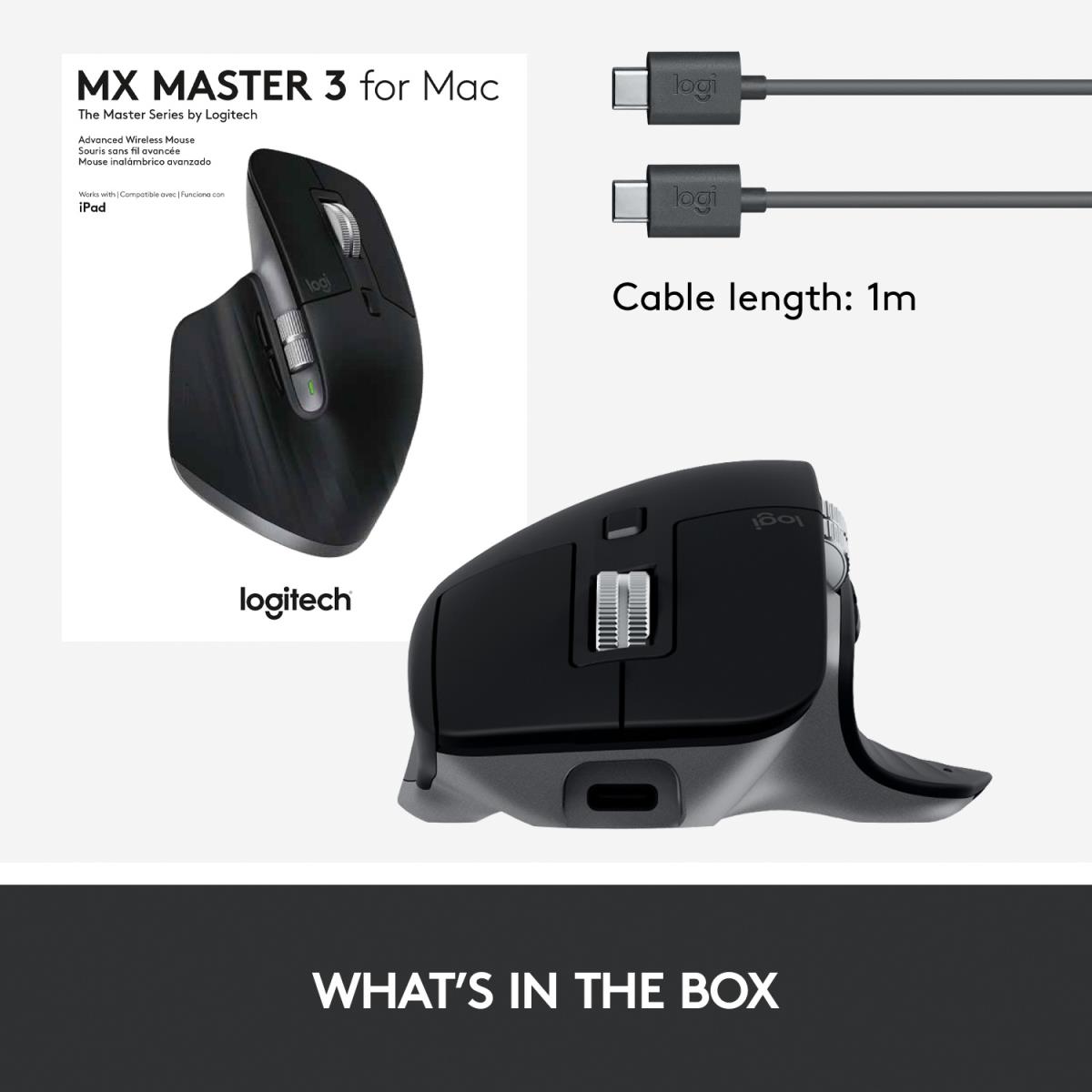Wireless Mouse Mx Master 3 For Mac Space Grey