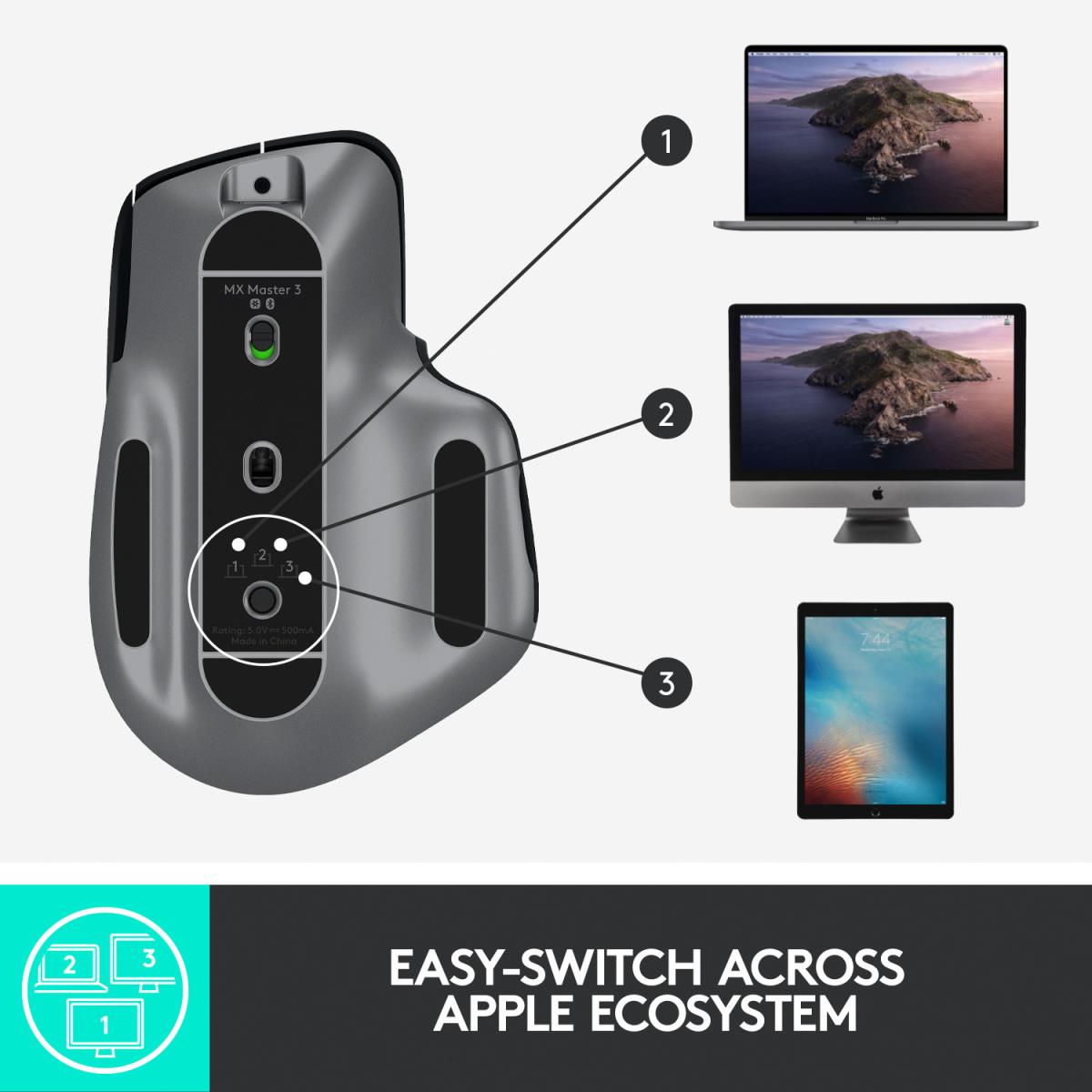 Wireless Mouse Mx Master 3 For Mac Space Grey