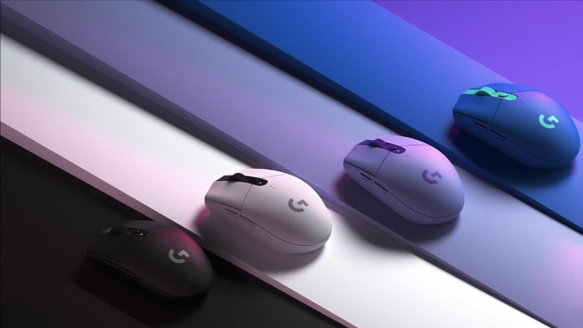 G305 Lightspeed Wireless Gaming Mouse Lilac Ewr2
