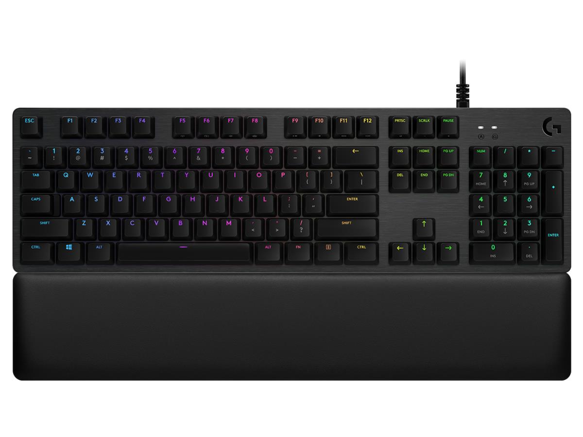 G513 Carbon RGB Mechanical Gaming Keyboard Gx Brown Carbon- Qwerty Uk