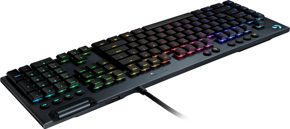 G815 Lightsync RGB Mechanical Gaming Keyboard Black - Qwerty Rus