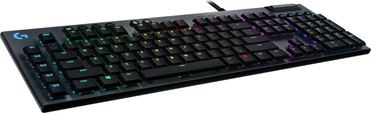 G815 Lightsync RGB Mechanical Gaming Keyboard Black - Qwerty Rus