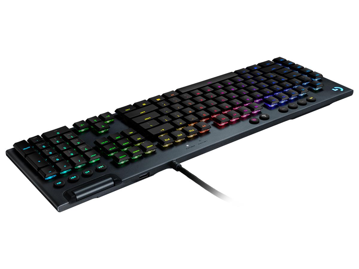 G815 Lightsync RGB Mechanical Gaming Keyboard Black - Qwerty Pan Nordic Clicky
