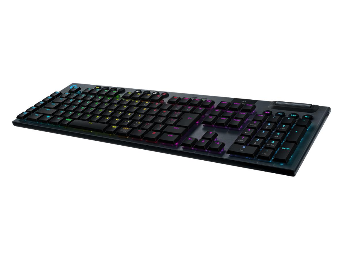 G915 Lightspeed Wireless RGB Mechanical Gaming Keyboard Black Qwertzu Swiss-Lux Tactile