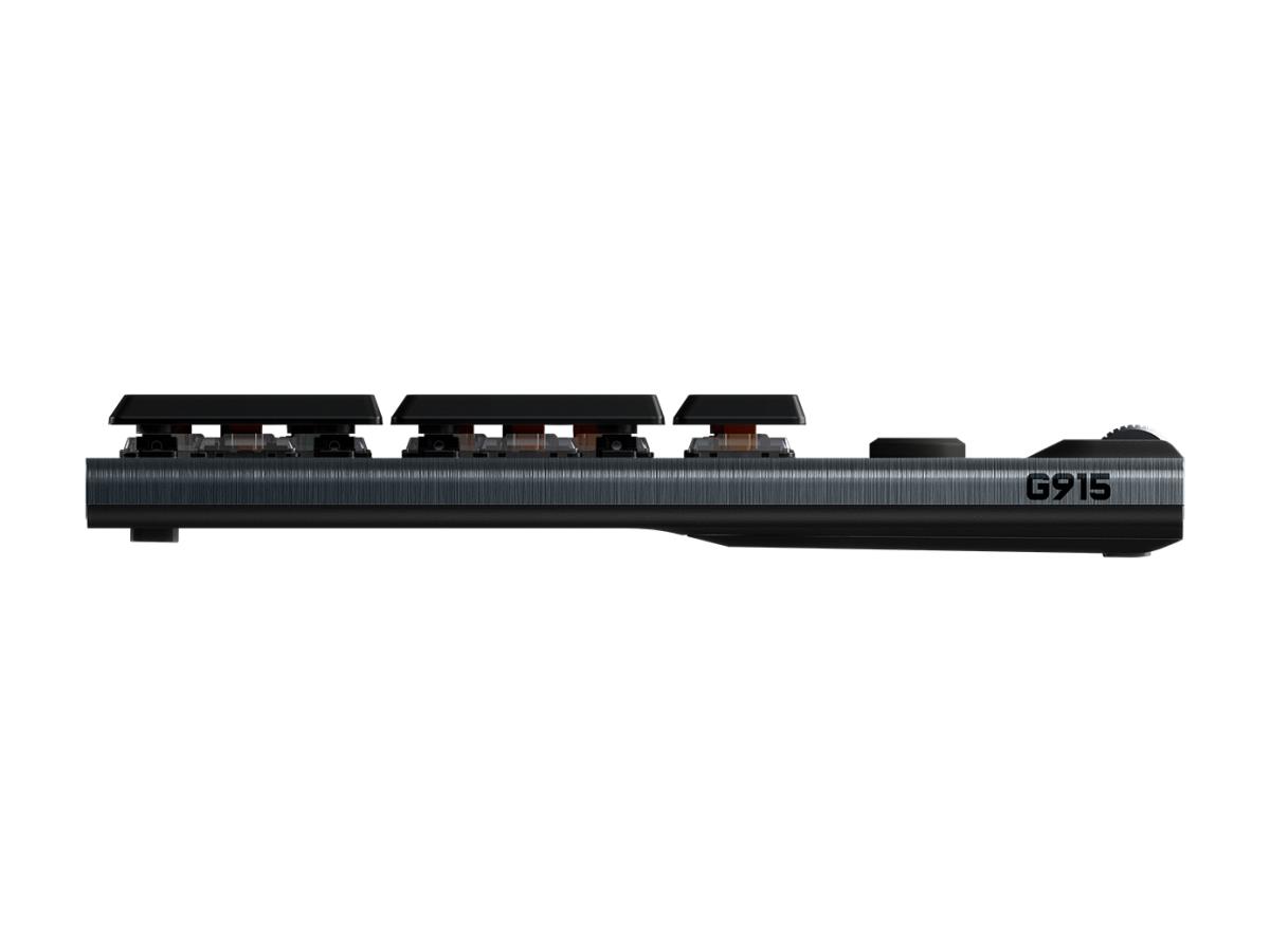 G915 Lightspeed Wireless RGB Mechanical Gaming Keyboard Black Qwertzu Swiss-Lux Tactile