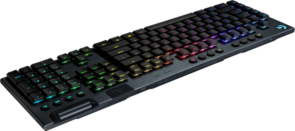 G915 Lightspeed Wireless RGB Mechanical Gaming Keyboard Black Qwerty Esp Tactile