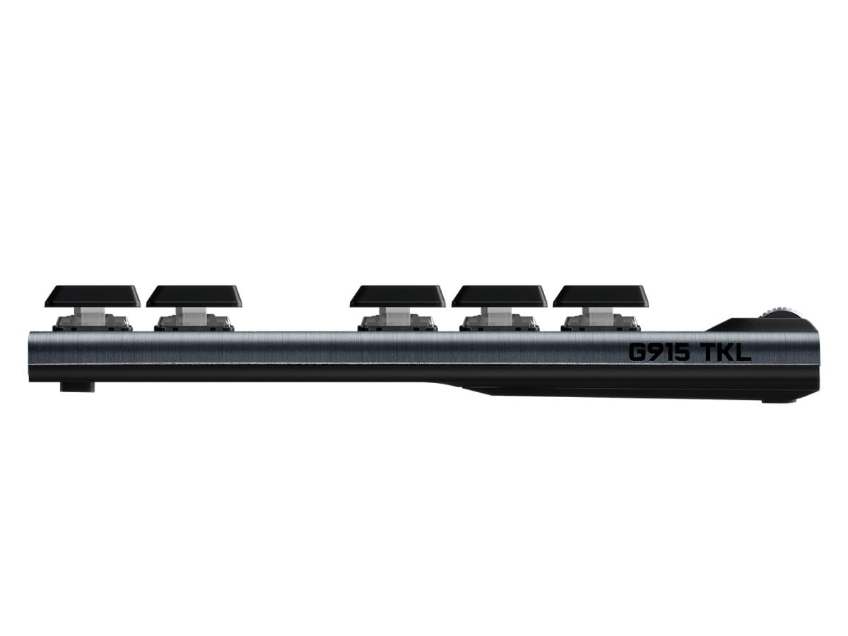 G915 Tkl Tenkeyless Lightspeed Wireless RGB Mechanical Gaming Keyboard Carbon Qwerty US/Int'lernational Linear