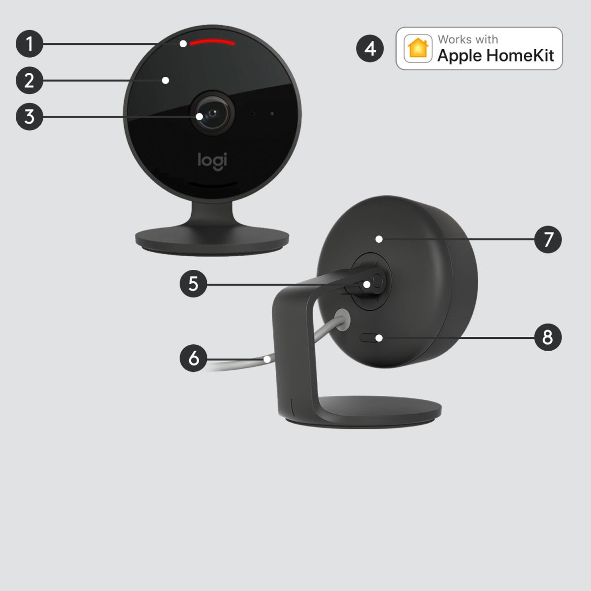 Circle View Camera Graphite
