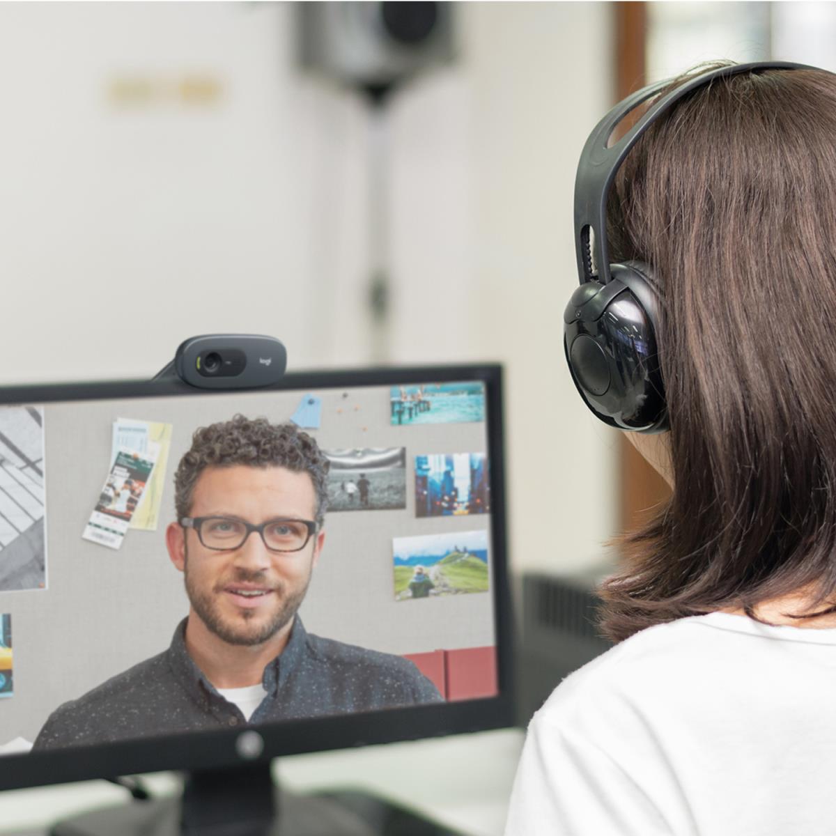 C505 Hd Webcam Black
