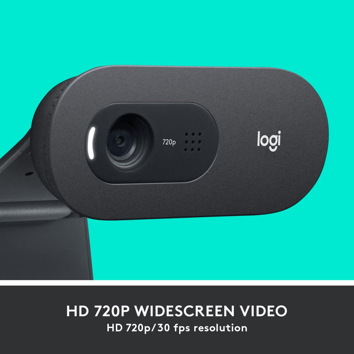 C505 Hd Webcam Black