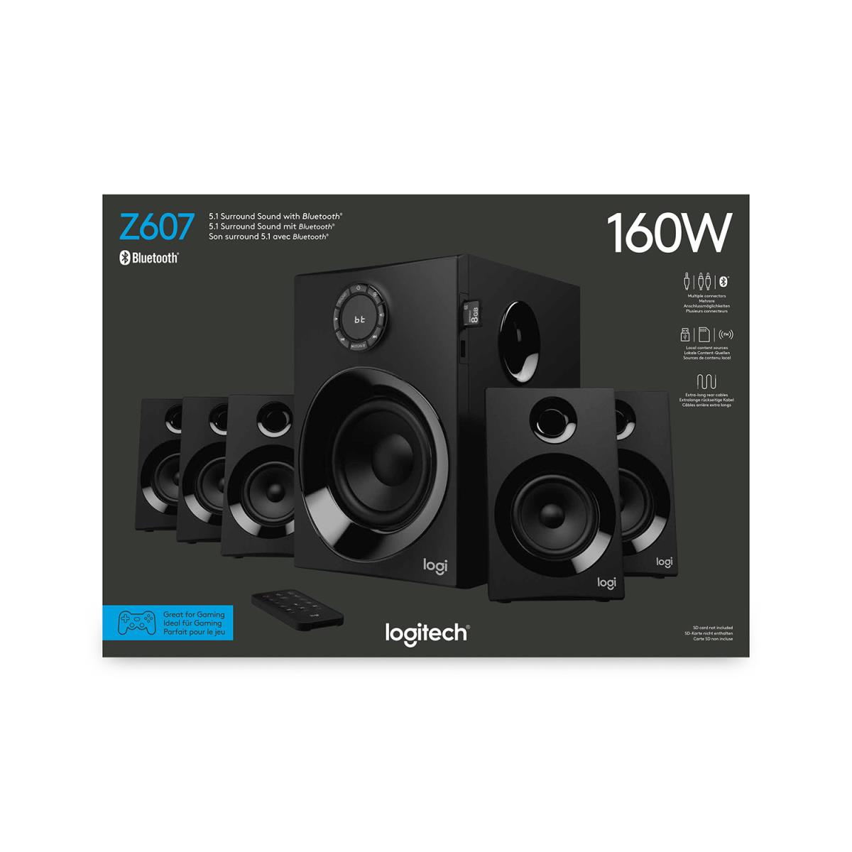 Z607 5.1 Surround Sound Speaker System 3.5mm