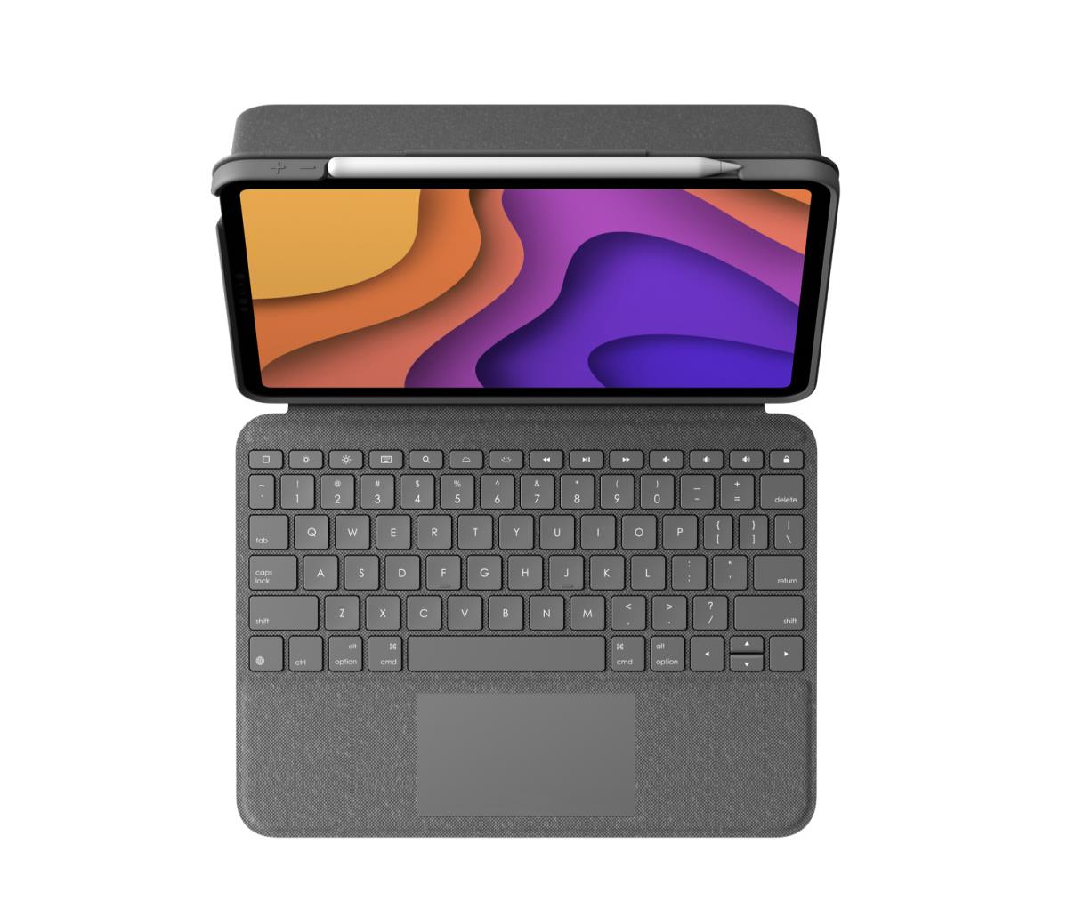 Folio Touch For iPad Air 4th Ge Oxford Grey Qwerty US/Int'l