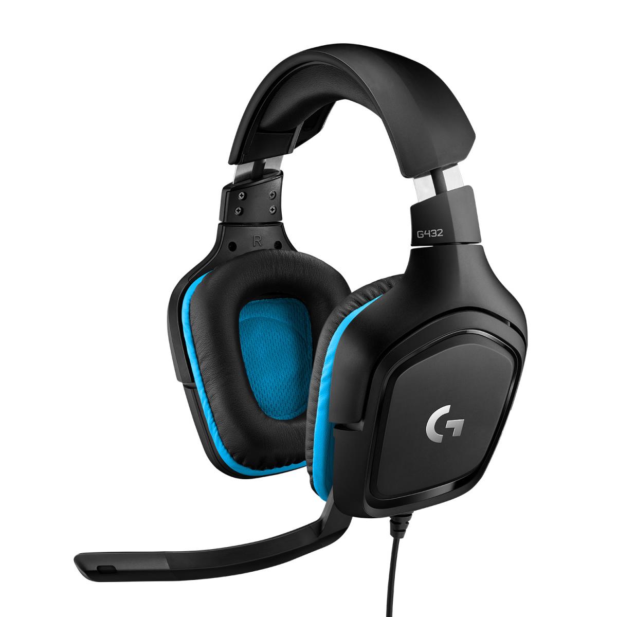 G432 - USB / 3.5mm - Game-headset - 7.1 Surround - Blue