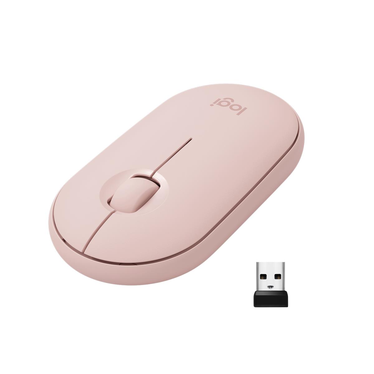Pebble M350 Wireless Mouse - Rose
