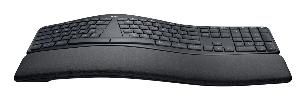 Ergo K860 - Split Ergonomic Keyboard - Wireless - Graphite Qwerty It