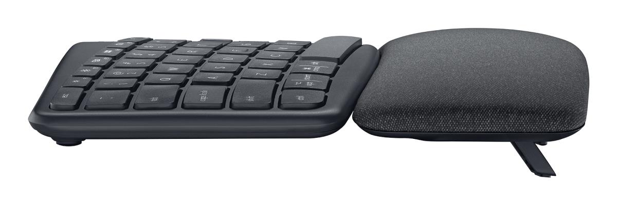 Ergo K860 - Split Ergonomic Keyboard - Wireless - Graphite Qwerty It