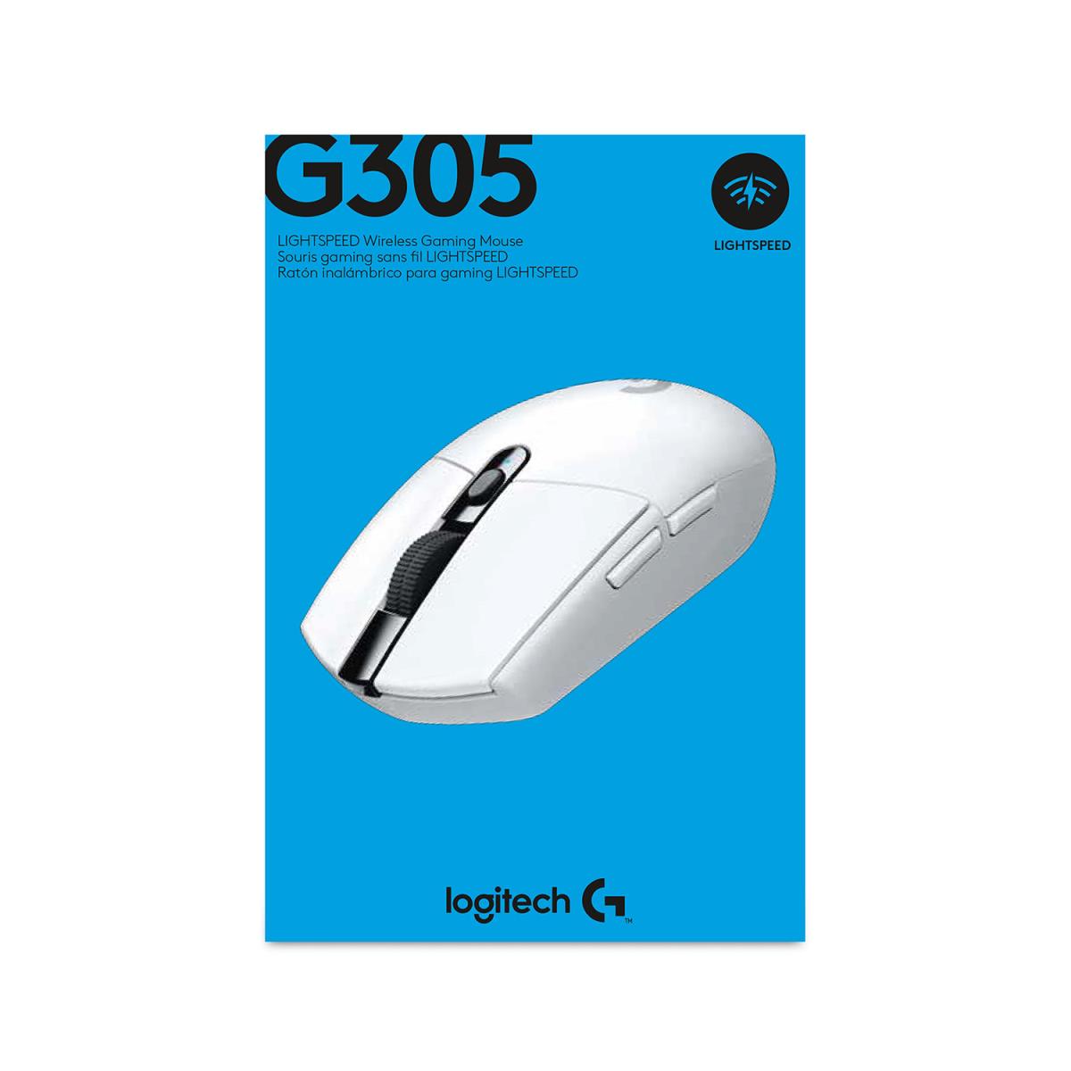 G305 Lightspeed Wireless Gaming Mouse White