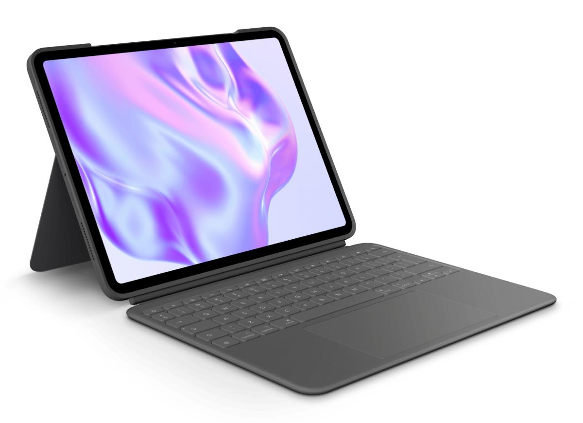 Combo Touch - iPad Pro 11-in (1st, 2nd, 3rd gen) - Grey - Qwerty UK
