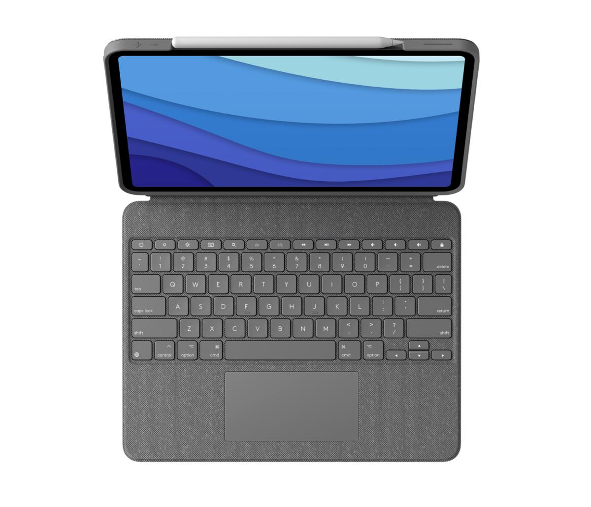 Combo Touch - iPad Pro 12.9in (5th gen) - Dansk/ Norsk/ Svenska/ Suomalainen - Qwerty