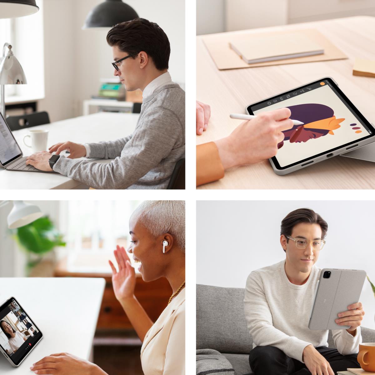 Combo Touch for iPad Pro 12.9in 5th gen. - SAND - Qwerty - CH - CENTRAL