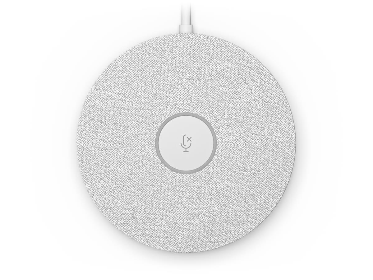 Rally Mic Pod accessory for the Logitech Rally Ultra-HD ConferenceCam - OFF-WHITE