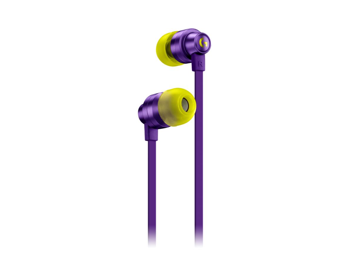 Gaming Earphones G333 - Stereo - 3.5 mm / USB Type-C - Purple