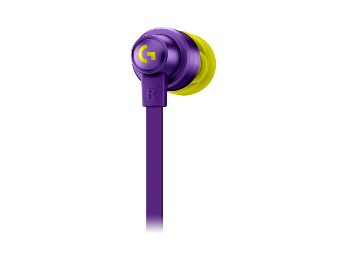 Gaming Earphones G333 - Stereo - 3.5 mm / USB Type-C - Purple
