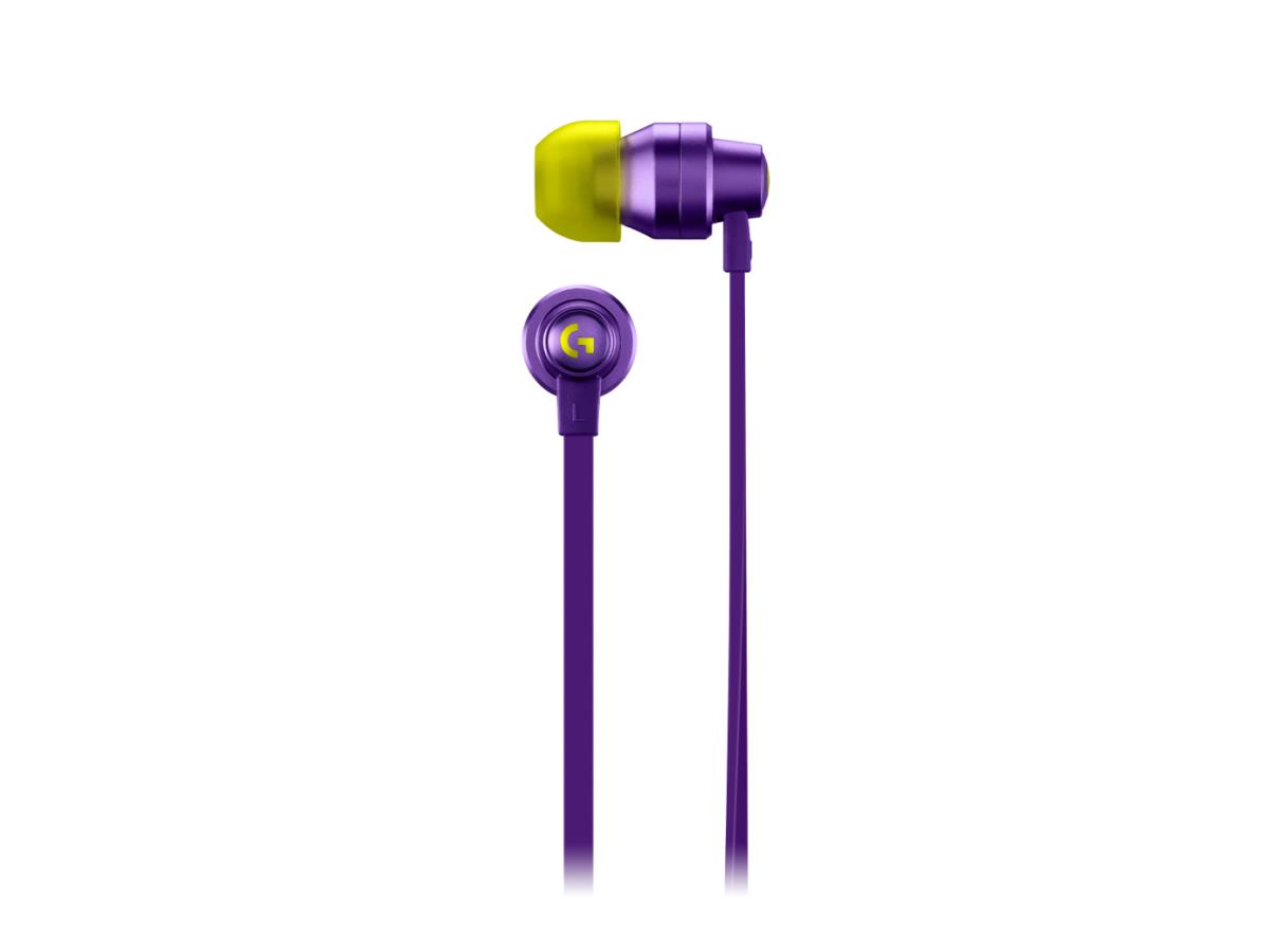 Gaming Earphones G333 - Stereo - 3.5 mm / USB Type-C - Purple
